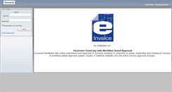 Desktop Screenshot of faurecia-einvoice.com